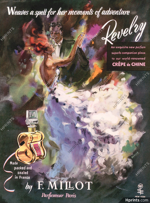 Millot (Perfumes) 1948 Crêpe De Chine, Massa