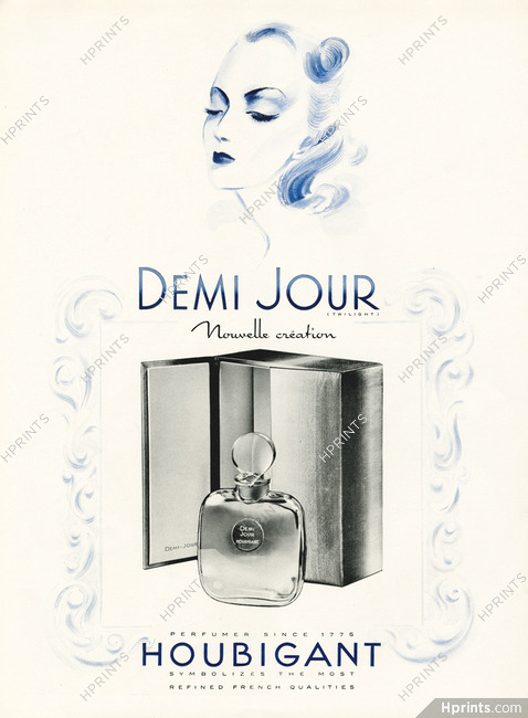Houbigant (Perfumes) 1940 Demi Jour