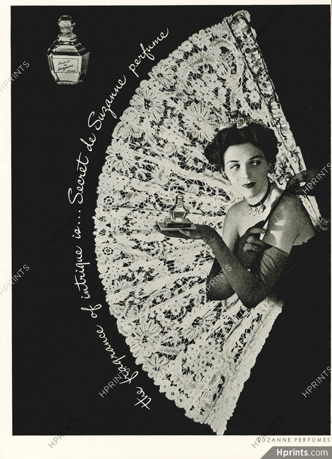 Suzanne (Perfumes) 1945 "Secret de Suzanne"