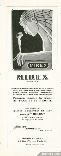 Mirex (Mirror) 1928 Egypt, Sphinx