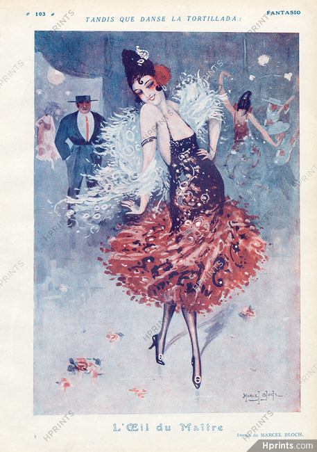 L'Œil du Maître, 1920 - Marcel Bloch Gypsy Dancing