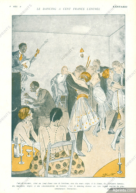 André Pécoud 1920 Jazz Music, Roaring Twenties Dancers