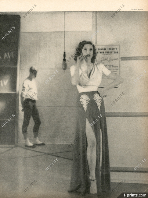 Leonora Corbett 1946 Photo Richard Avedon
