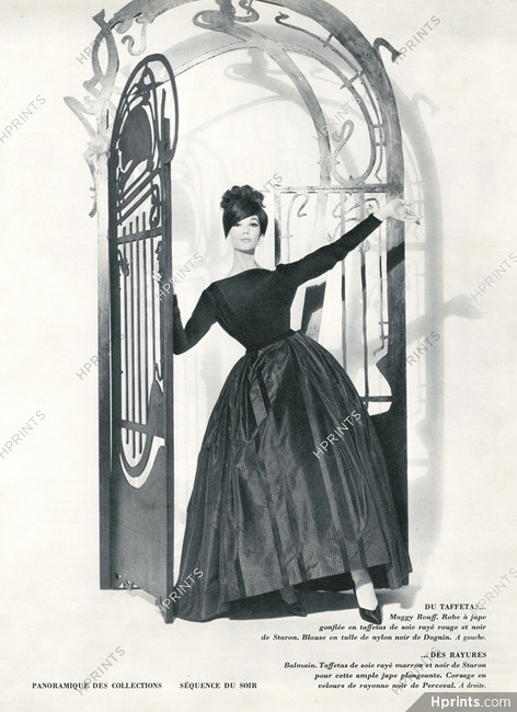 Pierre Balmain 1959 Evening Gown, Photo Guy Bourdin
