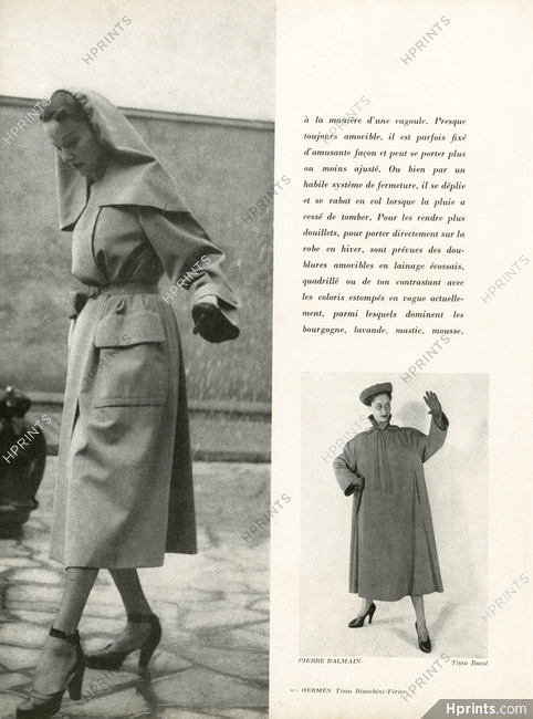 Hermès 1949 Raincoat