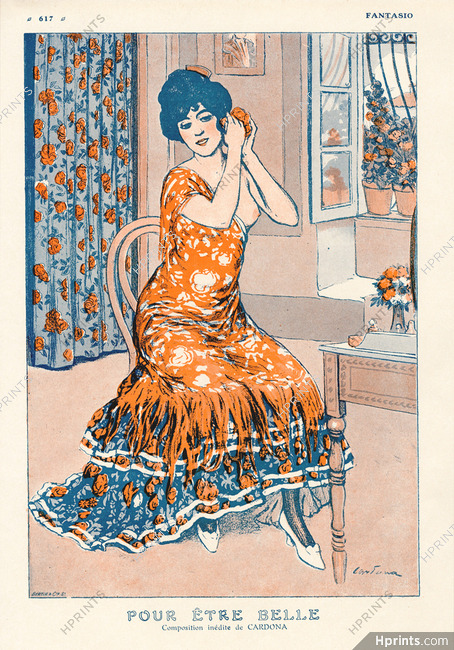 Pour être belle, 1912 - Cardona Spanish