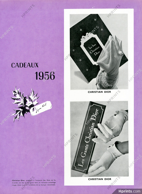Christian Dior (Fashion Goods) 1955 Gloves, Stockings Hosiery