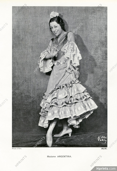 Alix 1934 Gypsy Costume, Madame Argentina
