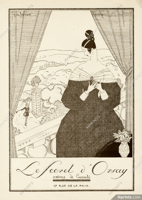 D'Orsay (Cosmetics) 1920 Le Secret d'Orsay, Georges Lepape