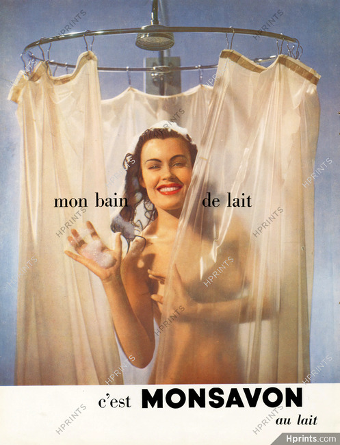 Monsavon (Soap) 1950 shower