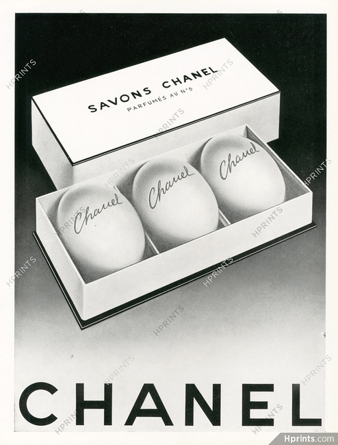 Chanel (Soap) 1950 Numéro 5 — Cosmetics — Advertisement