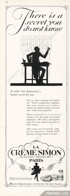 Crème Simon 1927 Face Powder, Soap
