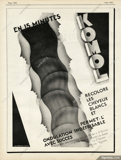 Komol (Hair Care) 1931