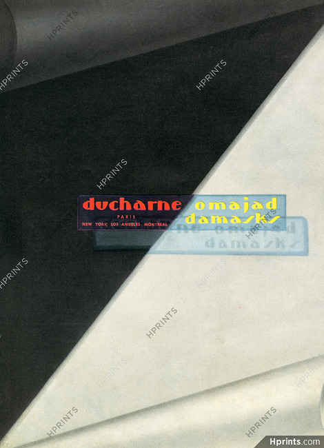 Ducharne (Fabric) 1945 omajads damasks