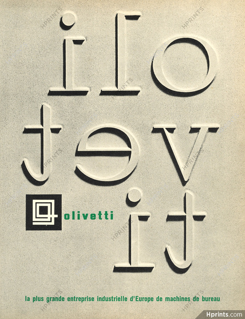 Olivetti (Typewriters) 1960