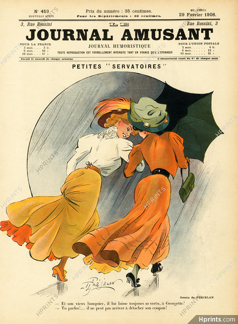 René Préjelan 1908 Petites "Servatoires", Midinette