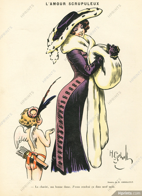 Henry Gerbault 1909 Elegant Parisienne