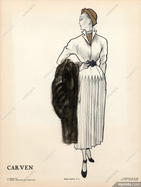 Carven 1948 Dress, Pierre Louchel