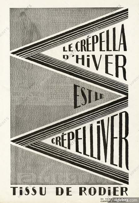 Rodier 1926 "Le Crépelliver"