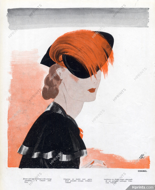 Chanel (Hat) 1935 Leon Bénigni
