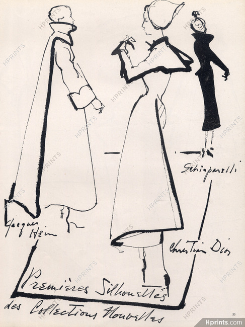 Tom Keogh 1948 Jacques Heim, Schiaparelli, Christian Dior