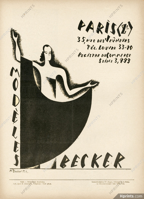 Becker 1925 Alexey Brodovitch