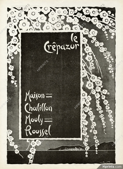 Chatillon Mouly Roussel 1926 "Le Crêpazur" Geo Dorival