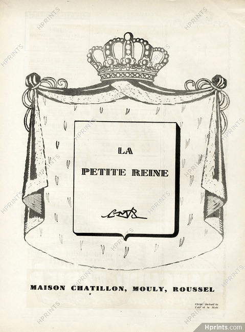 La Petite Reine (Silk) 1927 Chatillon Mouly Roussel