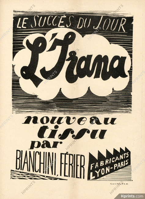 Bianchini Férier 1924 "L'Irana"