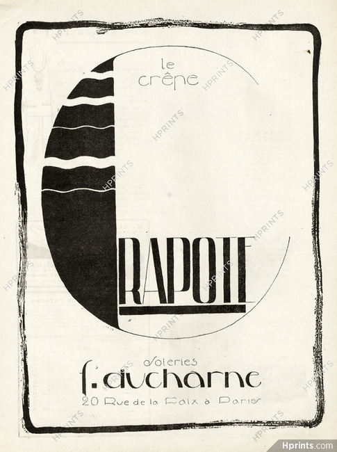 Ducharne 1927 Crêpe "Crapote"