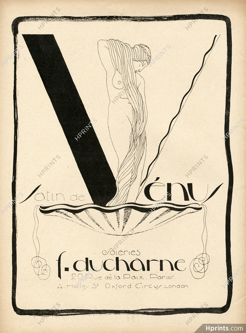 Ducharne 1924 Satin "Vénus", Nude