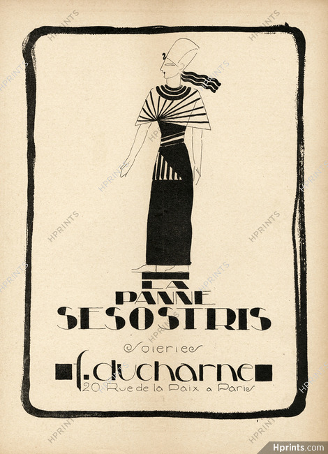 Ducharne 1923 La Panne "Sesostris", Egypt