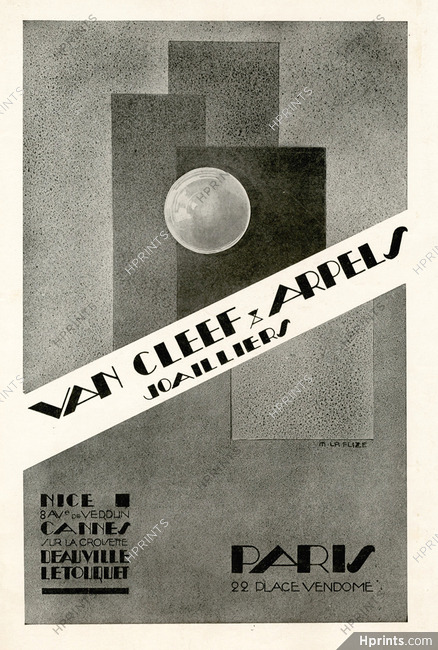 Van Cleef & Arpels 1929 Art Deco M. Laflize