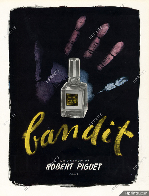 Robert Piguet (Perfumes) 1946 Bandit