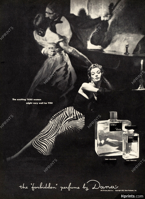 Dana (Perfumes) 1954 "Tabu"