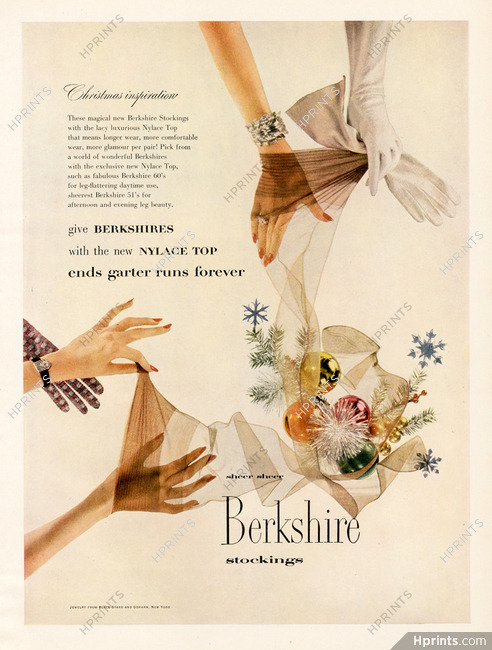 Berkshire (Hosiery, Stockings) 1952 Black Starr And Gorham