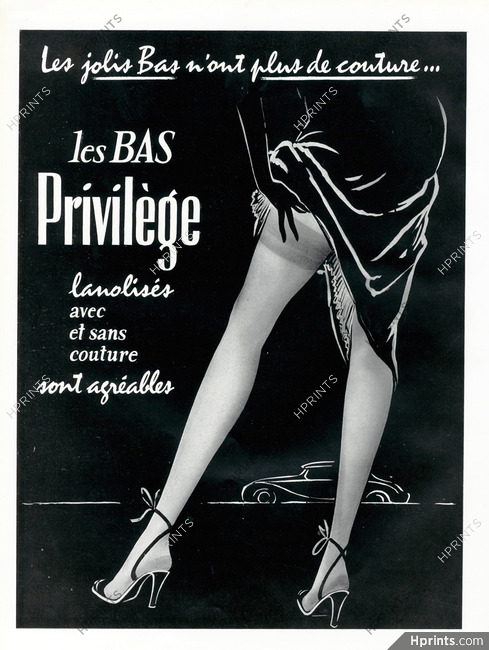Privilège 1955 Stockings