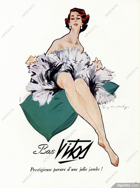 Vitos (Stockings) 1953 Guy Demachy