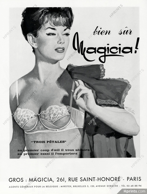 Magicia (Lingerie) 1963 Brassiere