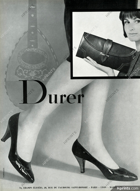 Durer (Shoes, Handbag) 1960