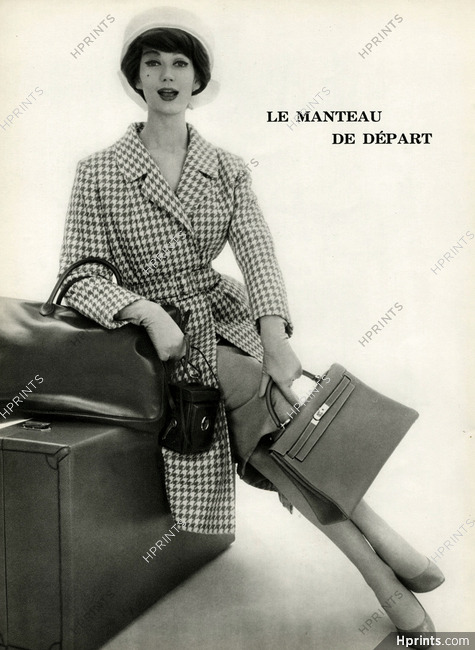 Hermès (Handbag, Luggage) 1958 Redingote Manguin, Photo Philippe Pottier