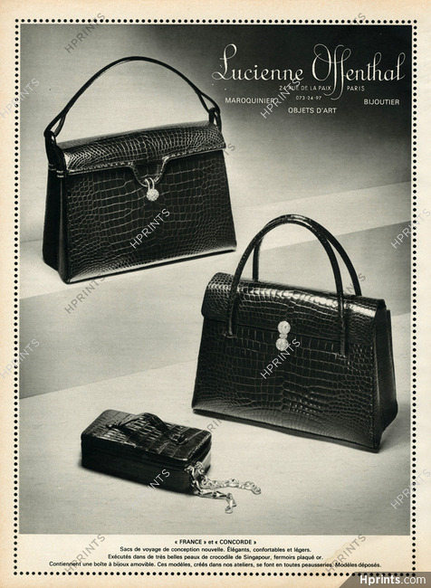 Lucienne Offenthal (Handbags) 1967