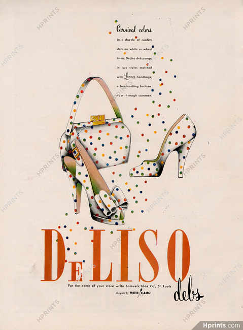 Deliso (Shoes, Handbag) 1949