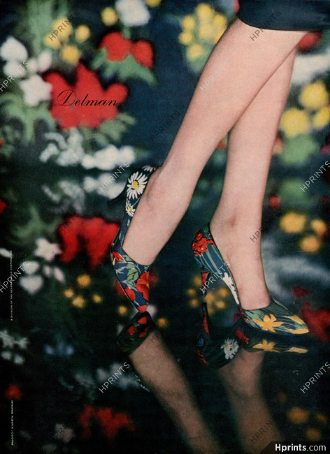 Delman (Shoes) 1958 Photo Karen Radkai