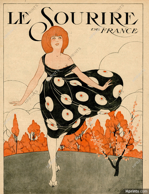Fabien Fabiano 1918 Wind, Elegant Parisienne