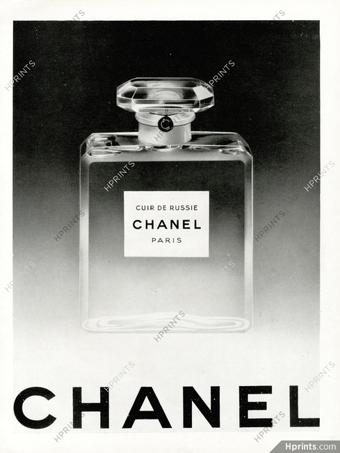 Chanel Perfume Bottles Cuir de Russie by Chanel c1924