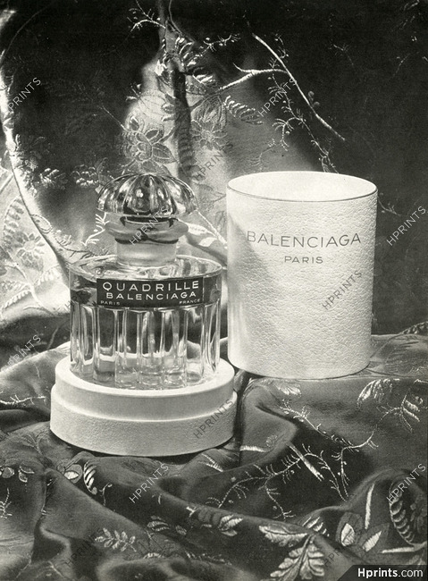 Balenciaga (Perfumes) 1960 Quadrille
