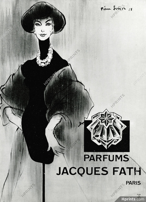Jacques Fath (Perfumes) 1958 Pierre Simon