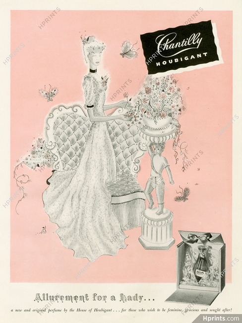 Houbigant (Perfumes) 1942 Chantilly