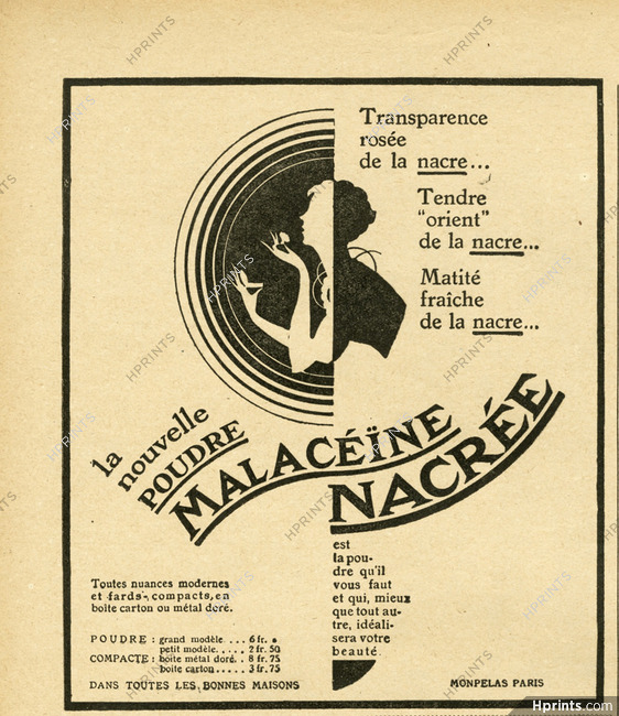 Malaceïne Nacrée 1929 Powder